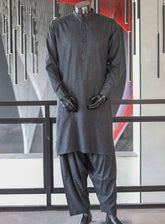 Michael Wash & Wear Shalwar Kameez For Men - MC24SK 007 Green
